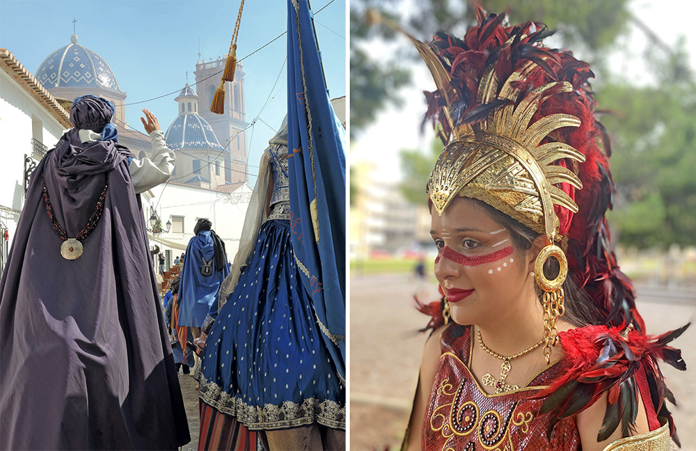 Moros y Cristianos-festivalen i Altea
